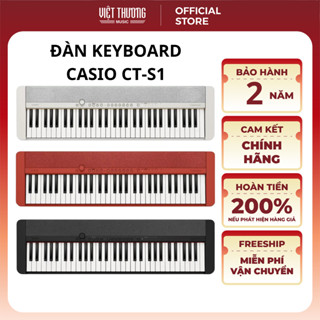  Đàn Organ Đàn Piano Điện Casio CT-S1 61 Phím Thiết Kế Nhỏ Gọn Tiện Lợi - Việt Thương Music 