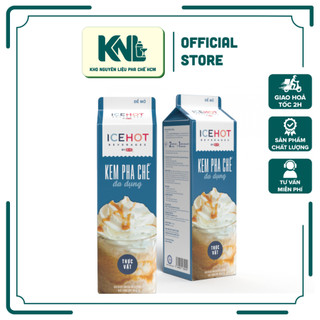 Kem Béo ICEHOT - Kem Pha Chế Topping (KEM BÉO PHA CHẾ ĐA DỤNG)