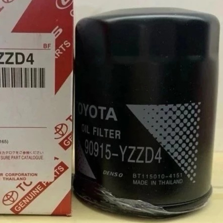 Lọc nhớt, lọc dầu động cơ xe Fortuner, Innova, Prado, Landcruiser, Hilux, Hiace. (90915YZZD4)