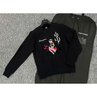 Áo Nỉ Sweater Thu Đông In Hình Đê và Gờ Cổ Cưỡi Ngựa Tròn Dài Tay Chất Liệu Nỉ Cotton Cho Nam và Nữ Hottrend 2025 [G81]