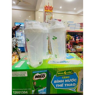 Sữa tươi Milo tặng bình nước thùng 48 hộp 180ml ít đường date mới
