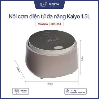  Nồi cơm điện tử đa năng 1.5L KAIYO  KRC-054  9 chức năng nấu gồm màn hình gương sang trọng 