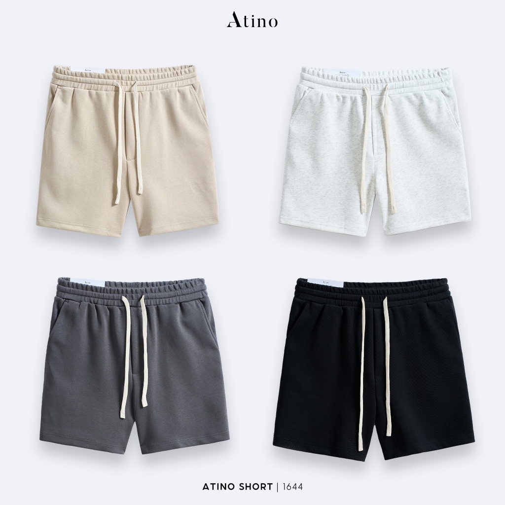 Quần Short ATINO BASIC, chất liệu 2 Da, form Regular 4.1644