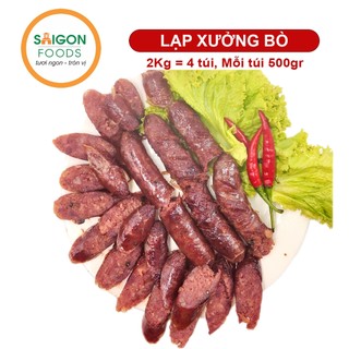 500gr Lạp xưởng bò cao cấp - (GIAO HÀNG TOÀN QUỐC)