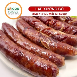 500gr Lạp xưởng bò cao cấp - (GIAO HÀNG TOÀN QUỐC)