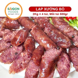 500gr Lạp xưởng bò cao cấp - (GIAO HÀNG TOÀN QUỐC)