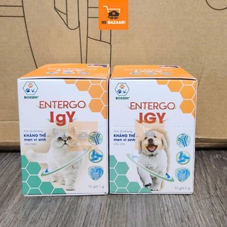  BOSSEN - ENTERGO IGY Bổ sung Kháng Thể và Men Vi Sinh rất tốt cho Chó Mèo 
