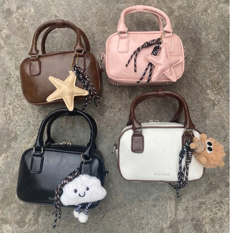 Túi xách nữ, túi đeo chéo tặng kèm charm thiết kế dáng chữ nhật da PU cao cấp Đăng túi DK021 | BigBuy360 - bigbuy360.vn