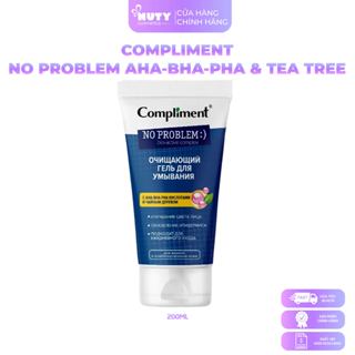  Sữa Rửa Mặt Compliment No Problem AHA - BHA - PHA Cleansing Gel  200ml  