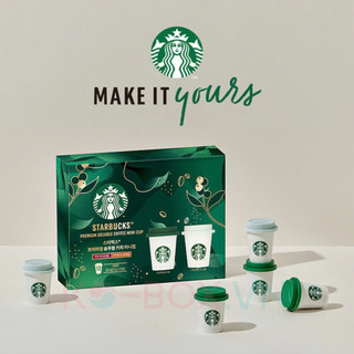  Cà phê hòa tan Starbucks Premium Soluble Mini Cup Nestle Korea chính hãng | 12cups hộp 