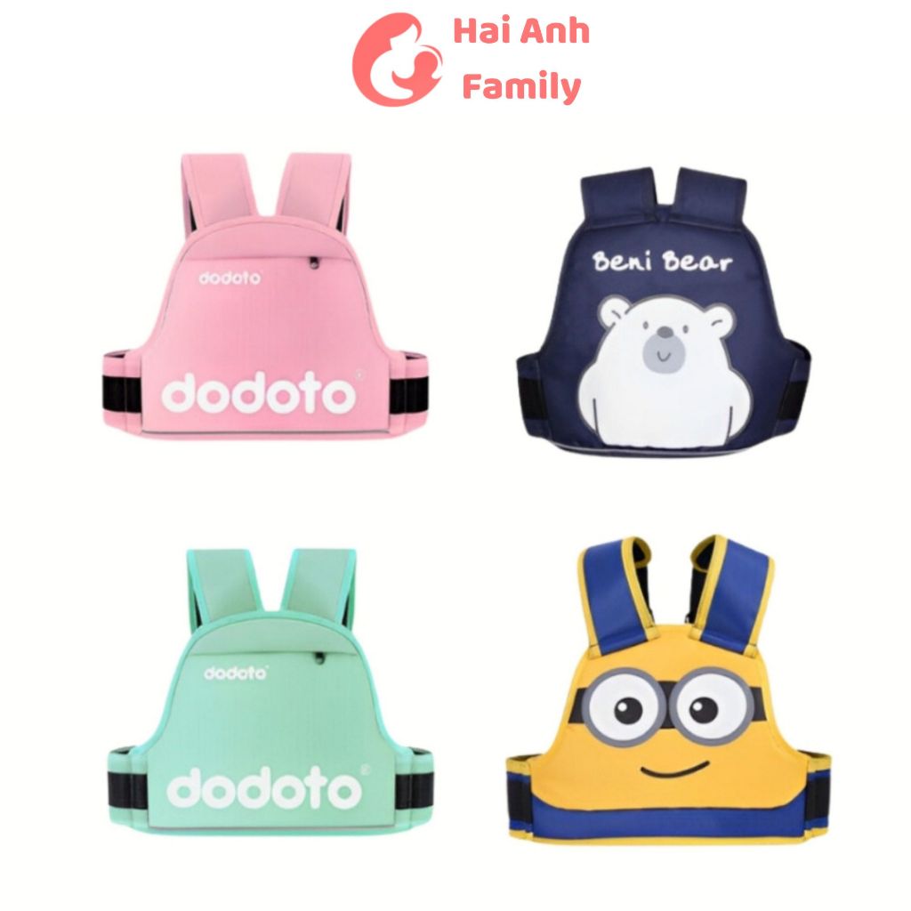 Đai đi xe máy an toàn cho bé cao cấp