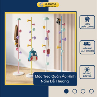  Móc Treo Quần Áo Hình Nấm Dễ Thương Phong Cách Hiện Đại Trang Trí Nhà Cửa Đáng Yêu 