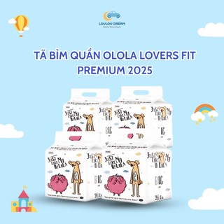  Bỉm quần Olola Lovers Fit Hàn Quốc cao cấp Premium 2025 siêu mỏng mềm mại chống tràn thoáng khí 