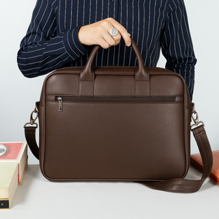 Cặp đựng laptop, cặp da công sở Zenka nhiều ngăn tiện dụng rất thanh lịch và sang trọng_ZKC10_3