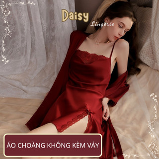 [Hỏa Tốc, Bảo Mật] Áo Choàng Ngủ Lụa Tay Dài Sexy Nhiều Màu Thoáng Mát Quyến Rũ Cao Cấp - Mã ACN010