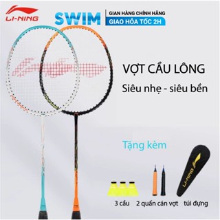  Vợt Cầu Lông LI-NING Carbon Cho Người Mới Tặng Túi Đựng Siêu Nhẹ Vợt Thi Đấu 