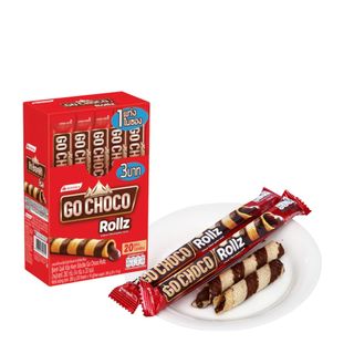 Bánh Ốc Quế Go Choco Rollz 250G