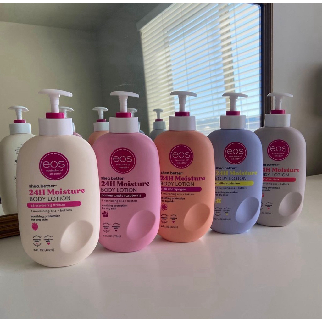 [Bill US] Kem dưỡng ẩm toàn thân EOS Body Lotion Shea Better 473ml, dưỡng ẩm chuyên sâu 24h