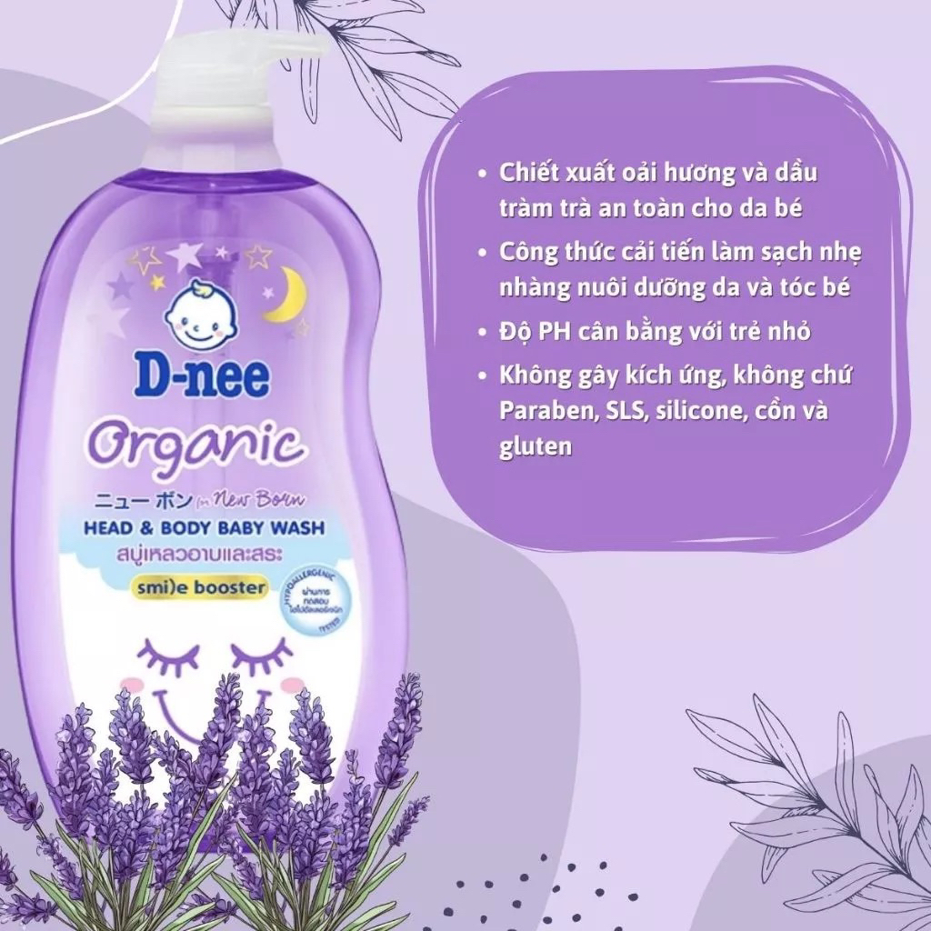 Sữa tắm Dnee 380ml