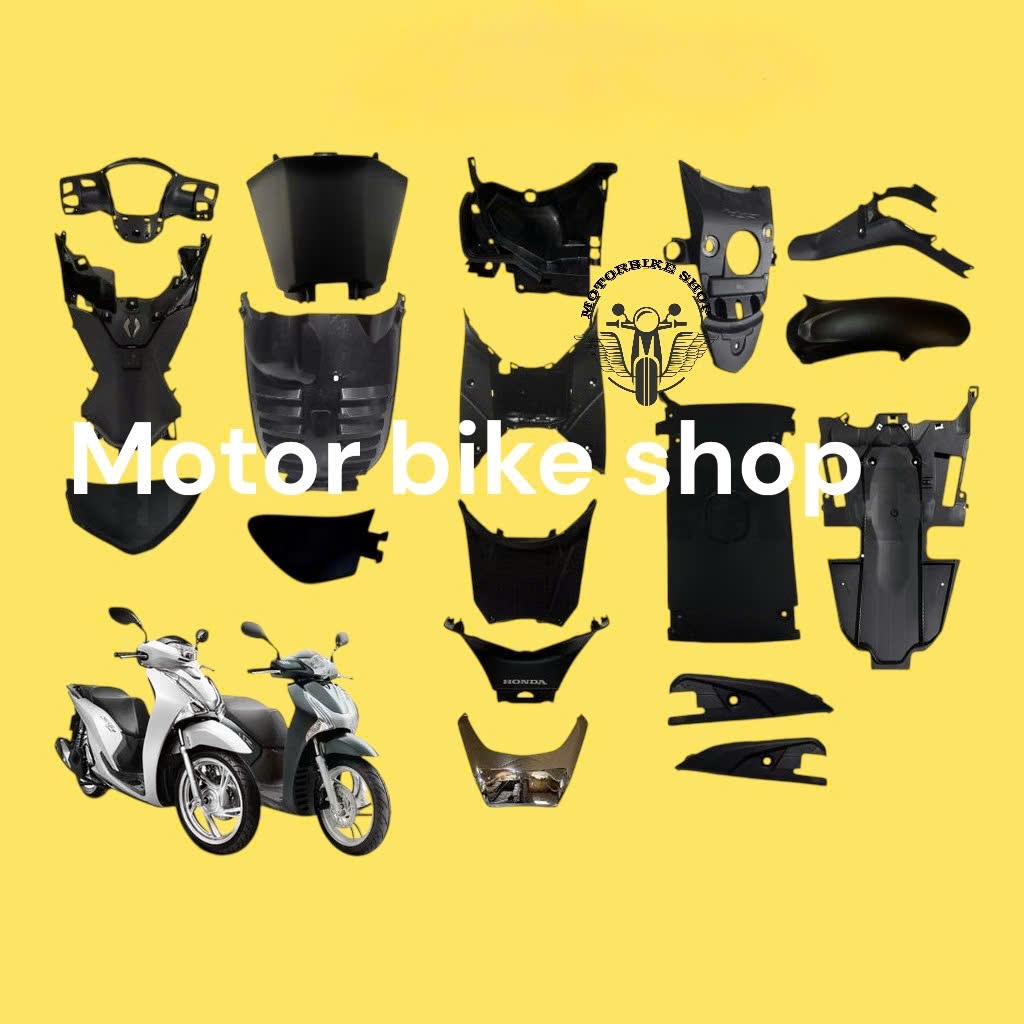 nhựa nhám đen dàn áo xe Sh việt 125/150 2012-2016 chính hãng