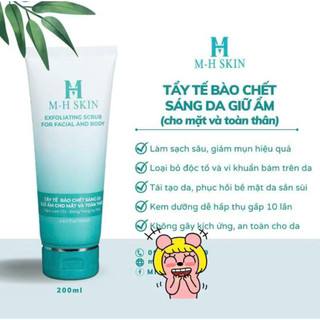 Tẩy Tế Bào Mh Skin Giúp Làm Sạch Da Giữ Ẩm Cho Mặt Và Toàn Thân