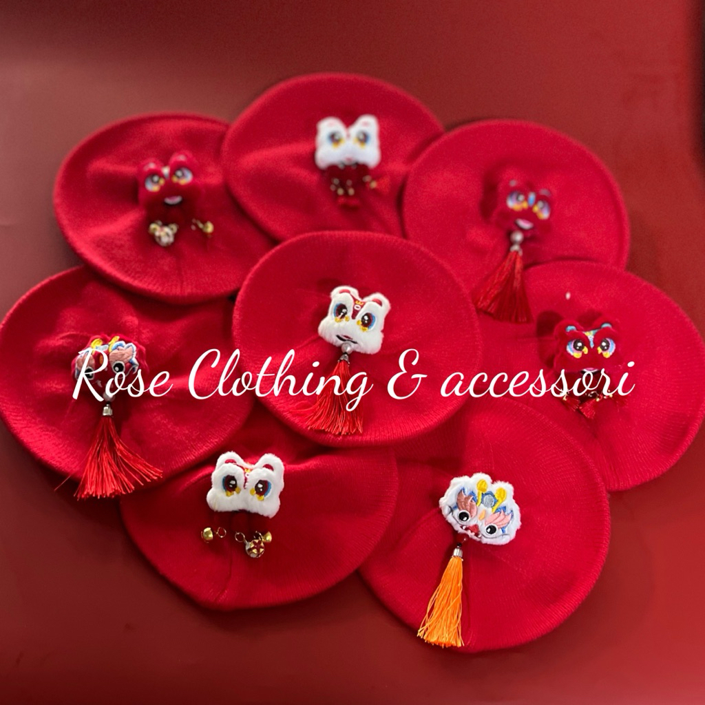 mũ len nồi lân cho bé