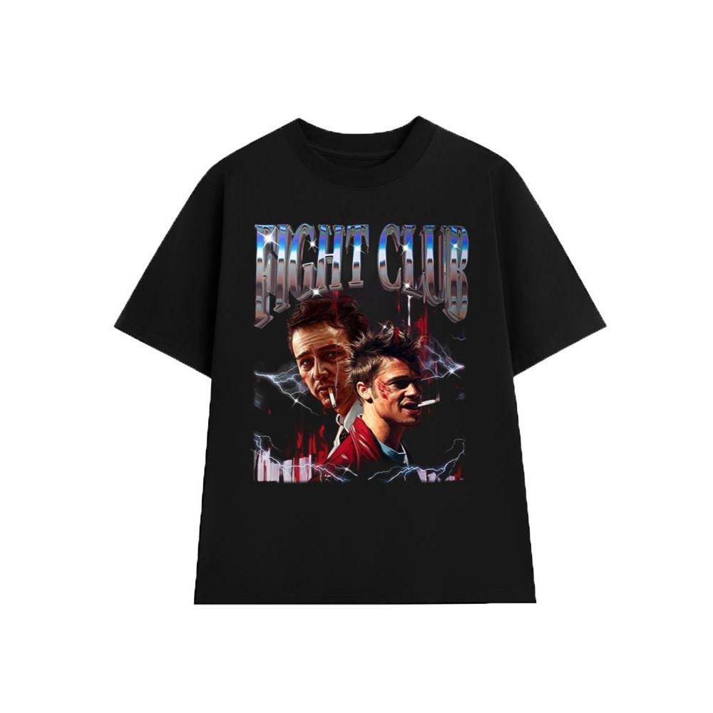 Áo Thun Fight Club -  Sàn Đấu Sinh Tử 006, IMDb Top 250 movies, Unisex Form Rộng Cotton Mềm