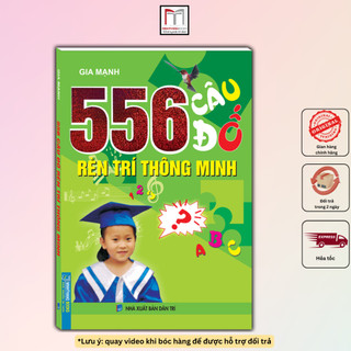 Sách - 556 câu đố rèn trí thông minh