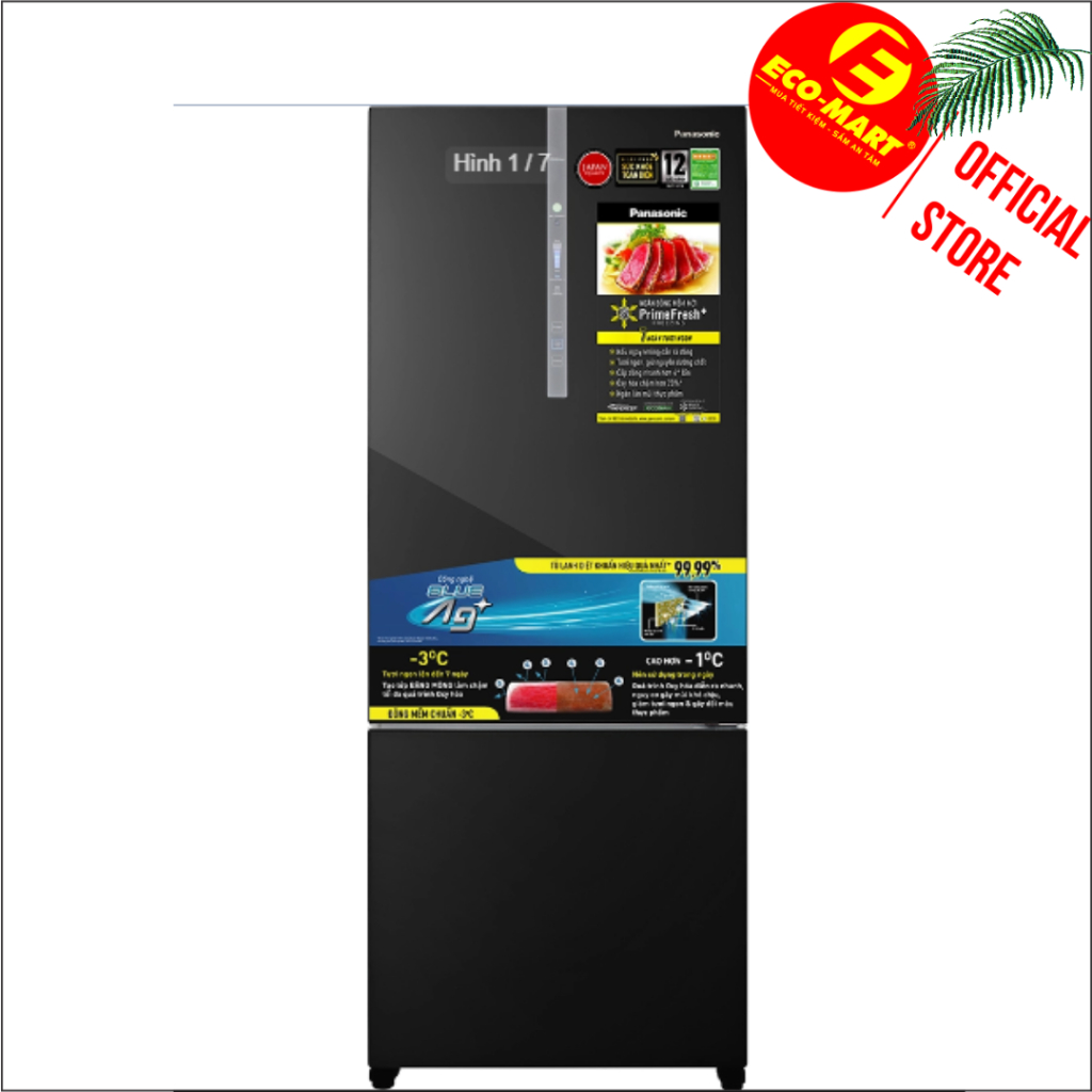 IB shop NR-BX471WGKV Tủ lạnh Panasonic Inverter 420 lít NR-BX471WGKV Giao nhanh.