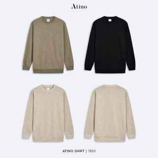  Áo Nỉ Atino Dáng Fitted 56% Polyester 44% Cotton Mềm Mại Thoáng Khí L.3.7850 