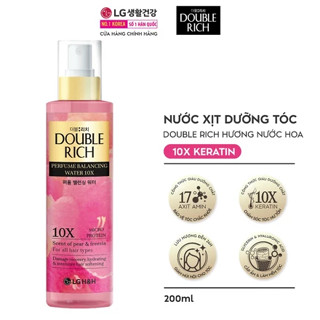  Nước Xịt Dưỡng Tóc Double Rich Perfume Balancing Water 10X Keratin  200ml  