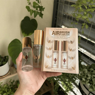   Tách set  Xịt khoá nền Charlotte Tilbury Airbrush Flawless setting spray 34ml 