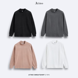  Áo Nỉ Giữ Nhiệt ATINO Chất Liệu Giữ Nhiệt Bông Sợi Cao Cấp 7895 