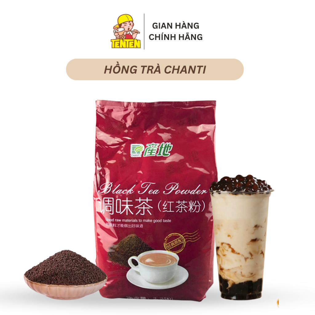 Hồng Trà Chanti (2.25kg) - Bột Hồng Trà Pha Trà Sữa Thơm Ngon