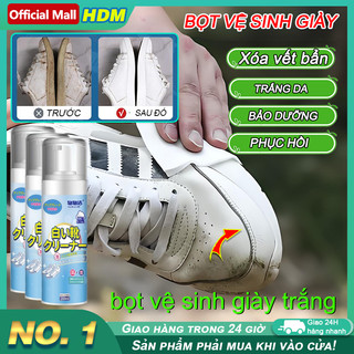 HOMEDECO bọt vệ sinh giày trắng Làm Sạch, Làm Trắng Giày Dép tẩy trắng giày thể thao tẩy mốc giày tẩy ố giày