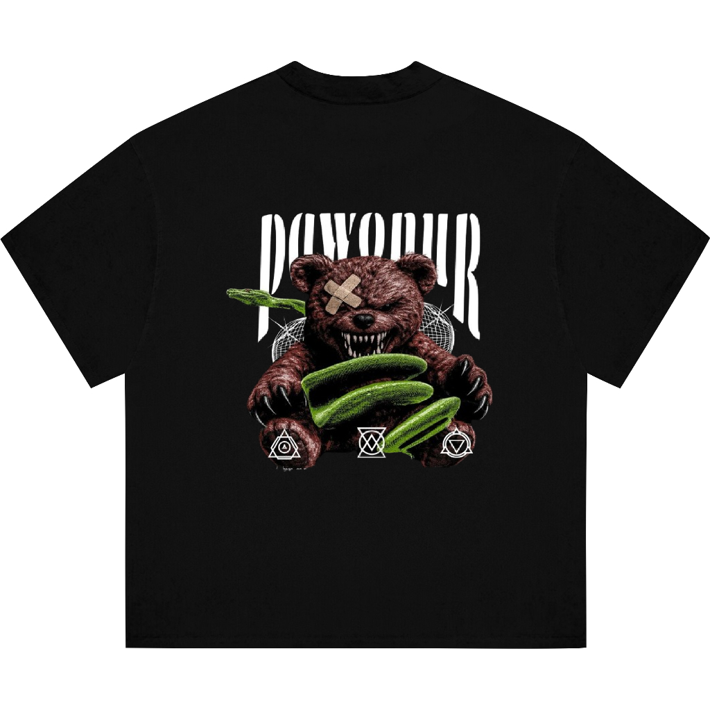 Evil Bear Boxy T-Shirts Streetwear