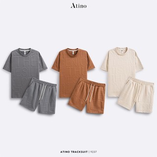 Bộ Set Đồ Thể Thao Nam ATINO Thoáng Mát Trẻ Trung Form Regular L.3.9237