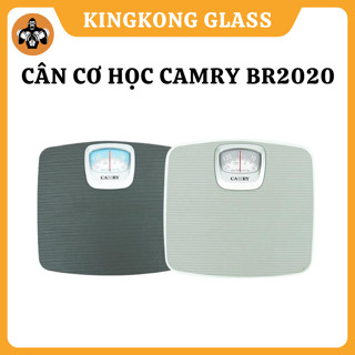 Cân cơ học CAMRY BR2020 cao cấp, cân cơ lò xo không dùng pin thiết kế chống trơn trượt trọng lượng tối đa 130kg