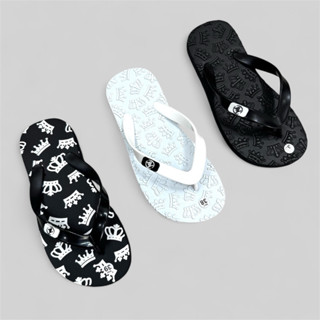  Dép xỏ ngón nam dép tông nam dép kẹp nam dép nam tông vương miện đế cao su cứng siêu hot 