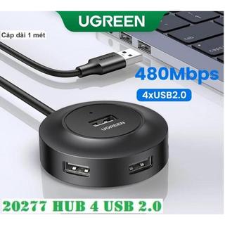 Bộ chia usb to 4 cổng ugreen 20270 20277 cr106 veggieg v-u2046 dây 80cm -1m cao cấp