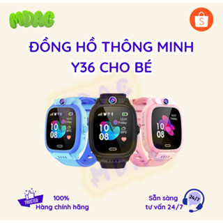  ĐỒNG HỒ THÔNG MINH CHO BÉ Y36  BẢN NÂNG CẤP 2025  - CALL VIDEO PIN TRÂU LOA TO 