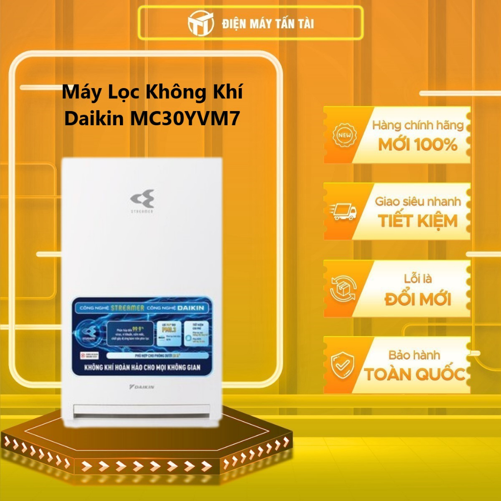 MC30YVM7 - Máy lọc không khí Daikin MC30YVM7 25W - GIAO TOÀN QUỐC