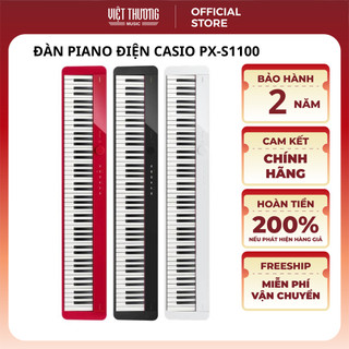  Đàn Piano Điện Casio PX-S1100 thiết kế hiện đại nhỏ gọn không kèm chân - Việt Thương Music 