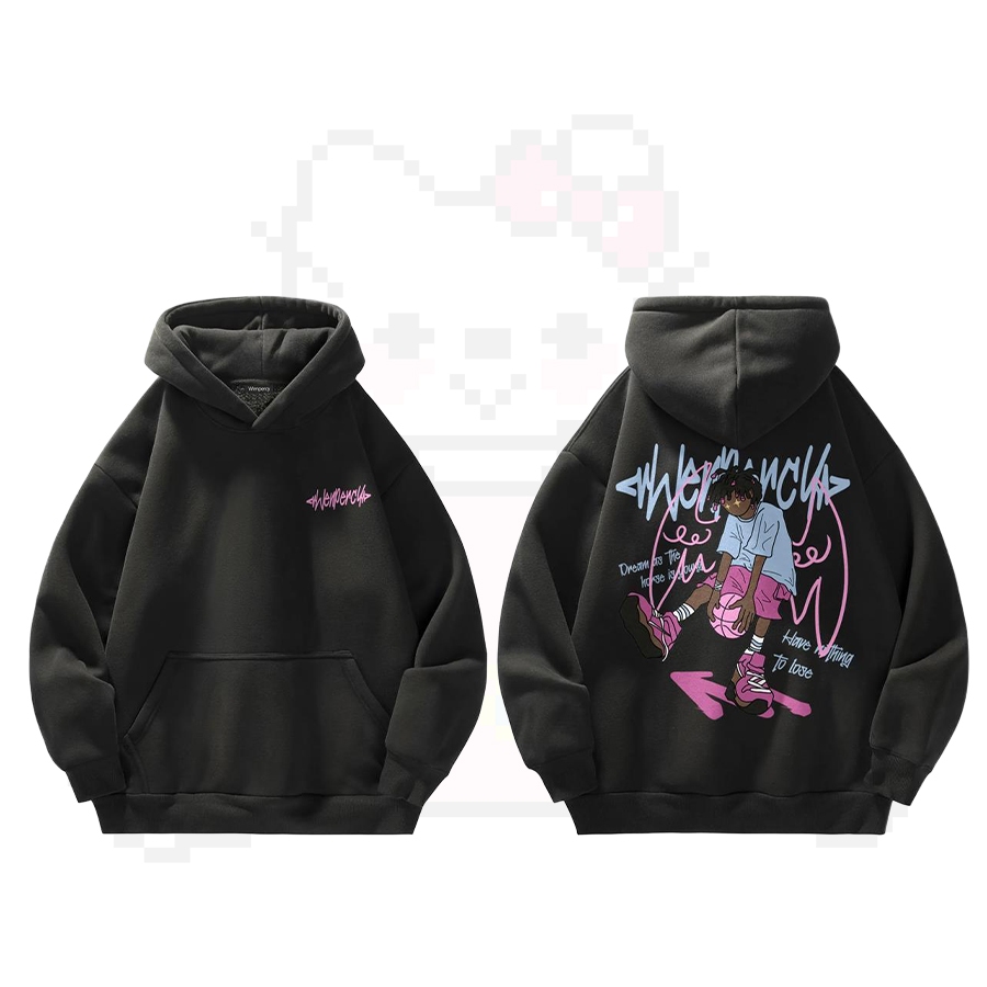 Áo Hoodie Trùm Đầu In Hình Hiphop Nam Nữ Mùa Thu Đông, Áo Nỉ Lông Cáo Nam Nữ Bigsize - XXXL Bigsize