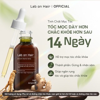  Serum dưỡng tóc Lab On Hair hỗ trợ cải thiện rụng tóc tinh chất mọc tóc 60ml dưỡng tóc 