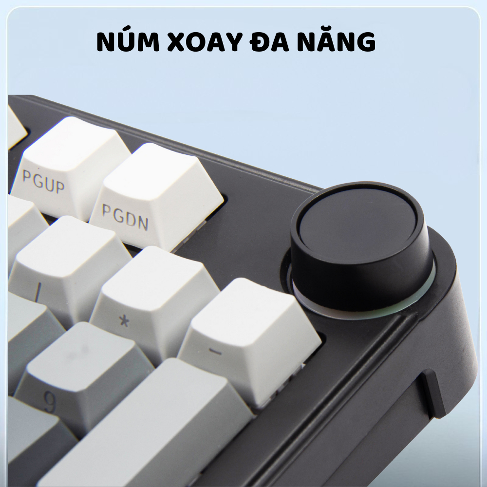 Bàn phím cơ ATAS BK98 không dây 3 mode - Mạch Xuôi - Hỗ trợ hotswap 5 pin - LED RGB - Có Web | BigBuy360 - bigbuy360.vn