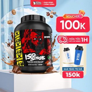  Mutant Iso Surge Sữa Tăng Cơ Giảm Mỡ Whey Protein Isolate & Hydrolyzed Hũ 1.6 5lbs   0.7 2.27kg   Chính Hãng 