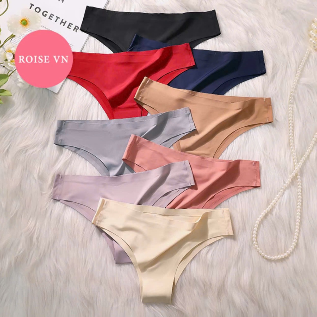 Combo 10 quần lót nữ đúc su cao cấp không đường may không lộ viền co giãn mềm…