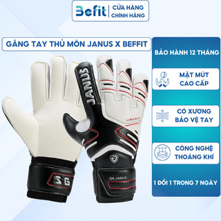 Găng tay thủ môn BEFIT JANUS siêu dính, găng bắt bóng chất lượng cao siêu bền vải thoáng khí chất lượng cao cấp
