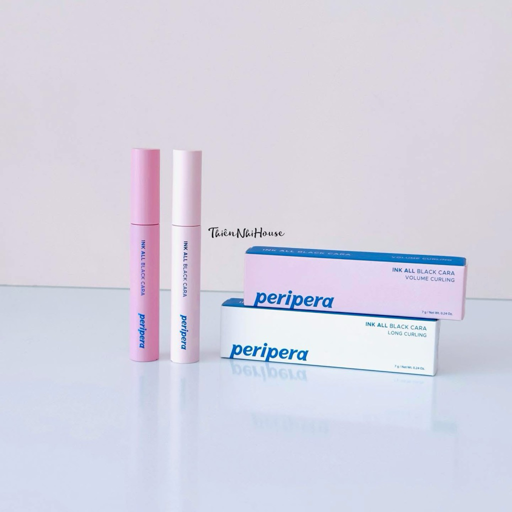 [ 11/12-2026 ] Mascara Peripera Ink All Black Cara 7g